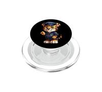Tiger Policeman PopSockets PopGrip for MagSafe
