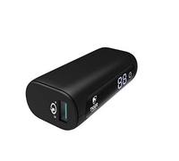 TIGER POWER POWERBANK 5000MAH PD + QC AVEC 2 CABLES USB-C NOIR
