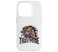 Tiger Pride Retro Tiger School Sports Team Case for iPhone 14 Pro
