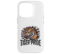 Tiger Pride Retro Tiger School Sports Team Case for iPhone 14 Pro