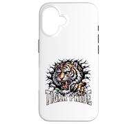 Tiger Pride Retro Tiger School Sports Team Case for iPhone 16