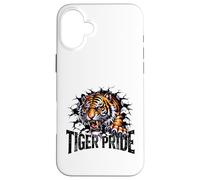 Tiger Pride Retro Tiger School Sports Team Case for iPhone 16 Plus