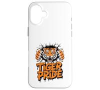Tiger Pride Retro Tiger School Sports Team Case for iPhone 16 Plus