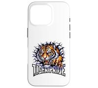 Tiger Pride Retro Tiger School Sports Team Case for iPhone 16 Pro