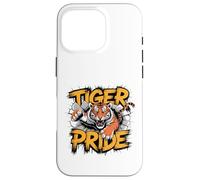 Tiger Pride Retro Tiger School Sports Team Case for iPhone 16 Pro