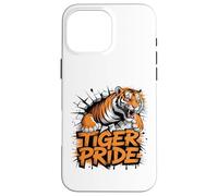 Tiger Pride Retro Tiger School Sports Team Case for iPhone 16 Pro Max