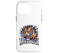 Tiger Pride Retro Tiger School Sports Team Case for iPhone 16 Pro Max
