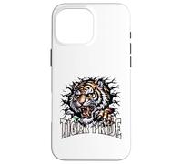 Tiger Pride Retro Tiger School Sports Team Case for iPhone 16 Pro Max