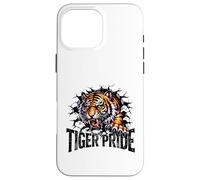 Tiger Pride Retro Tiger School Sports Team Case for iPhone 16 Pro Max