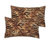 Tiger Print,Throw Pillow Cover Decorative Polyester Pillowcase Soft Cushion Covers 30x50 cm