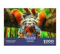Tiger Puzzles 1000 Piece for Adults And Kids King of Beasts Challenge High Difficulty Family Puzzle Game Birthday Gifts Beautiful Decoration 70x50cm/1000pcs
