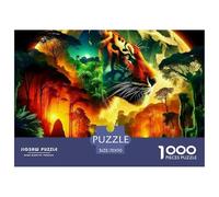 Tiger Puzzles 1000 Piece for Adults And Kids King of Beasts Challenge High Difficulty Impossible Puzzle Toys Birthday Gifts Beautiful Decoration 70x50cm/1000pcs