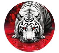 Tiger Puzzles 1000 Pieces for Adults And Kids King of Beasts Challenge High Difficulty Impossible Puzzle Toys Relaxing Decor Gift Beautiful Decoration 1000pcs (67.5x67.5cm)
