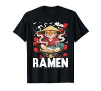 Tiger Ramen Japanese Noodles Kawaii Anime Tiger T-Shirt
