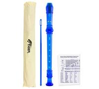 Tiger REC7-BL Descant/Soprano School Recorder - Blue