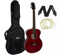 Tiger Red Acoustic Guitar Package with Premier Padded Bag