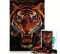 Tiger Roar Jigsaw Puzzles 1000 Pieces for Adults Boost Recall Relax Mind Accurate Edge Santa Wish List 50x75cm