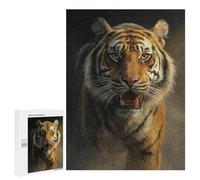 Tiger Roar Wild Power Puzzle 1000 Teile Schwer Puzzle Spielzeug Lernspiel Impossible Herausforderungsspielzeug Für Erwachsene Kinder 500 PCS