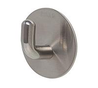 Tiger Rondo, Towel hook Brushed stainless steel, 24x40x40mm