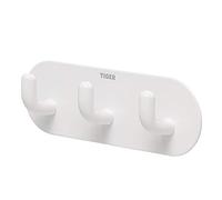 Tiger Rondo, Towel hook White, 24x120x40mm