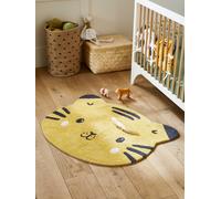 Tiger Rug, Hanoi Theme yellow/print