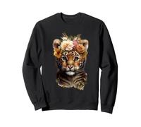 Tiger Safari Cat Animal Cheetah Zoo Animal Lion Zoo Tiger Sweatshirt