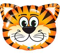 Tiger Shape Face Jungle Safari Zoo Birthday Party Supply Baby Shower 30" Balloon