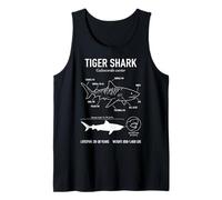 Tiger Shark Anatomy Tank Top