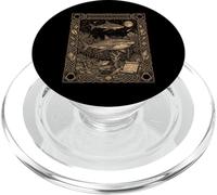 Tiger Shark Constellation Tarot Card Gothic PopSockets PopGrip for MagSafe