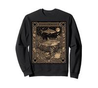 Tiger Shark Constellation Tarot Card Gothic Sweatshirt