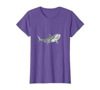 Tiger Shark Motif predatory Fish colorful Shark T-Shirt