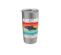 Tiger Sharks Awesome Like a Tiger Shark Stainless Steel Insulated Tumbler