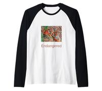 Tiger Shirt Endangered Sumatran Tiger Raglan Baseball Tee