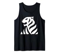 Tiger Silhouette Logo Tank Top