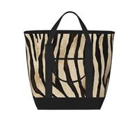Tiger Skin Pattern,Lunch Bags Large Capacity Insulated Tote Bag For Women Men Work Picnic Travel