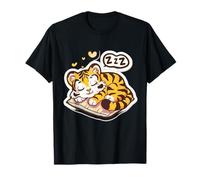 Tiger Sleep Cute Tiger Sleeping Napping Tiger Lover T-Shirt