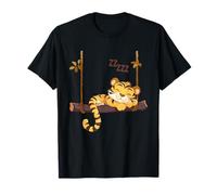 Tiger Sleep Cute Tiger Sleeping Nature Napping Tiger Lover T-Shirt