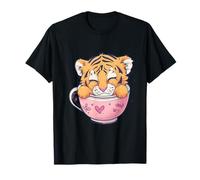 Tiger Sleep Napping Tiger Lover Cup Cute Tiger Sleeping T-Shirt