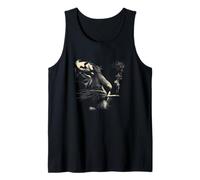 Tiger Smoking Cigarette Cool Wild Animal Icon Tank Top