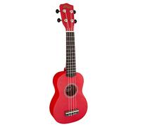 Tiger Soprano Ukulele for Beginners in Red