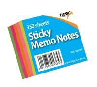 Tiger Stationery Sticky Notes Multicoloured (One Size)