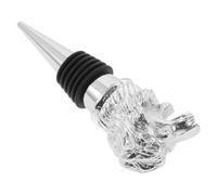 Tiger Statue Stainless Steel Wine Bottle Stopper Sealer