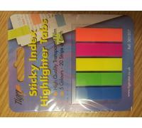 Tiger sticky pencil highlighter tabs x 1 single pack