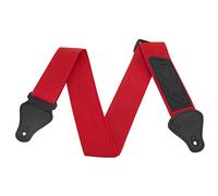 Tiger STP2-RD Nylon Guitar Strap - Red | For Acoustic, Classical, Electric and Bass Guitars