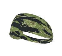 Tiger Stripe Camouflage Unisex Sports Headband Quick-Dry Head Bands Moisture Wicking Sweat Bands For Exercise Yoga Workout