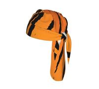 Tiger Stripe Print Cycling Cap Headband Stretch Yoga Running Everyday Sweatband Unisex Breathable Hat