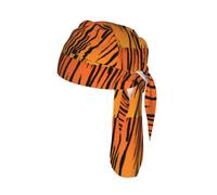 Tiger Stripe Print Cycling Cap Quick-Drying Headband Universal Running Sweatband Headwear Hiking