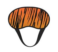 Tiger Stripe Sleep Mask for Side Sleeper, Eye Mask Sleeping for Women Men,for Sleeping with Elastic Band