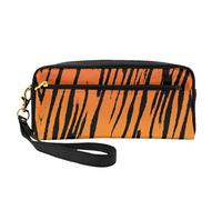 Tiger Stripe Small Makeup Bag, Travel Makeup Bag, Cosmetic Bag for Women, Cosmetic Bag Durable Zipper