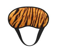 Tiger Striped Pattern Sleep Mask for Side Sleeper, Eye Mask Sleeping for Women Men,for Sleeping with Elastic Band